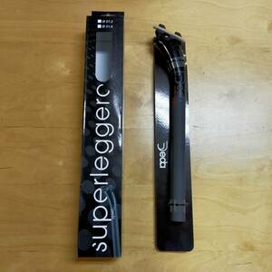 SUPERLEGGERO RS 27.2×350mm SB25mm POB DEDA　スーパーレジェーロ　デダ　ポリッシュ　オン　ブラック