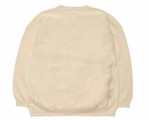 新品未使用 L Wtaps ACADEMY / CREW NECK / COTTON. CHAMPION. REVERSE WEAVE Sand ダブルタップス チャンピオン クルーネック サンド_画像2