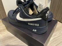 NIKE AIR FORCE 1 GTX GORE-TEX NAVY US8.5 CK2630-400 エアフォース1 ゴアテックス ネイビー OBSIDIANナイキ supreme fragment_画像3