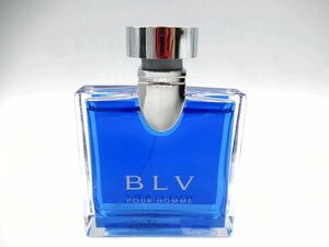 ▲▲ブルガリ BVLGARI ブルー プールオム BLV POUR HOMME オーデトワレ EDT 50ｍｌ 残量約95％ 中古品 50ml▲▲