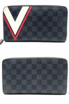 ★LOUIS VUITTON ルイ ヴィトン N64013 ジッピーウォレット オーガナイザー ダミエ・コバルト アメリカズカップ 2017年限定 長財布 メンズ_画像2