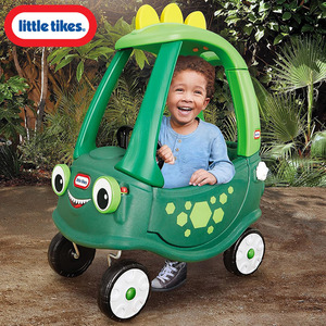  little Thai ks cozy coupe Dinosaur ride on pair .. toy for riding pair .. kick car handcart pair .. passenger vehicle toy for riding 