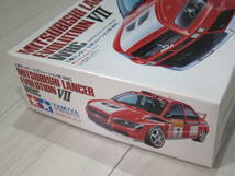 2台SET タミヤ 1/24 三菱 ランサーエボリューションⅥ ランサーエボリューションⅦ WRC TAMIYA LANCER EVOLUTION ミツビシ ラリー Rally_画像3