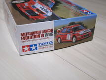 2台SET タミヤ 1/24 三菱 ランサーエボリューションⅥ ランサーエボリューションⅦ WRC TAMIYA LANCER EVOLUTION ミツビシ ラリー Rally_画像7