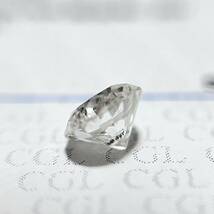 D 0.418ct F SI-1 GOOD 天然　ダイヤモンド　ダイヤ　ルース　中央宝石　ソーティング　 1円_画像5