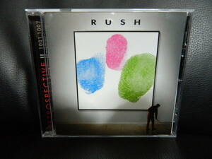 (29)　 RUSH　　 / 　　RETROSPECTIVE　Ⅱ　　1981　-　1987　日本盤　 　 ジャケ、日本語解説 経年の汚れあり