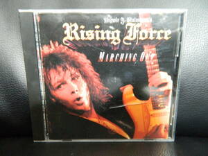 (32)　 YNGWIE J.MALMSTEE　 /　　MARCHING OUT　　　輸入盤　 　 ジャケ傷み、経年の汚れあり