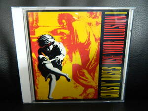 (13)　 GUNS N' ROSES　　/　USE YOUR ILLUSION　Ⅰ　　　日本盤　　ジャケ、日本語解説 経年汚れあり　発送は1/5からです。