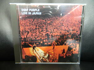 (10)　 DEEP PURPLE　　/　 LIVE IN JAPAN　　 　日本盤　 　 ジャケ、経年の汚れあり