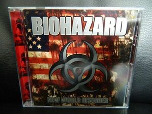 (5)　 BIOHAZARD　　 / 　NEW WORLD DISORDER　　　日本盤　　ジャケ、日本語解説 経年の汚れあり