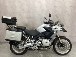 低金利2.9％～★美車★BMW R1200GS プレミアムライン・車検残(R7年5月迄)・アクラポマフラー・純正フルパニア・ETC・ABS・人気車 spg1727