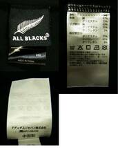 超伸縮/良品〇オールブラックス ALL BLACKS ニットブルゾン 3L～4L adidas Wフルジップ 黒色 オフィシャル_画像10