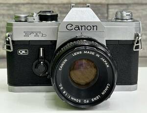 【D-1749】Canon FTb レンズ LENS FD 50mm 1:1.8 キャノン フィルムカメラ ボディ レンズ レトロ