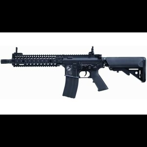 【フルメタル】Mk18 Mod1 フルメタル電動ガン 重量2800g 4面レール フレーム マガジン ストックパイプ ハンドガード 金属製