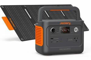 「40Wソーラーパネル付き」Jackery Solar Generator 300 Plus 40W Mini ポータブル電源288Wh/300W リン酸鉄 ポータブルバッテリー