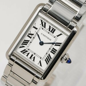 カルティエ Cartier 腕時計 タンク マストSM WSTA0051 クオーツ レディース 中古 美品 [質イコー]