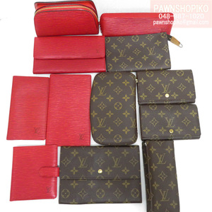 ルイヴィトン LOUIS VUITTON エピライン×モノグラムライン 財布 小物 12点 まとめ売り 中古 難有品 [質イコー]