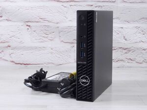 Bランク Dell OptiPlex 3000Micro 第12世代 i5 12600T NVMe256GB+HDD500GB メモリ16GB 極小デスクトップ Win10