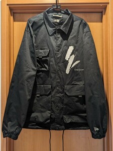 23AW Yohji Yamamoto×New Eraコラボ N.E.C/STRETCH NE Field Coach Jacket サイズ XL(5) ヨウジヤマモトプールオム コーチジャケット　