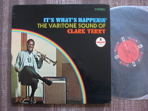 ★THE VARITONE SOUNDS OF CLARK TERRY♪IT'S WHAT'S HAPPENIN'★Don Friedman★impulse! AS-9157★US orig盤LP★