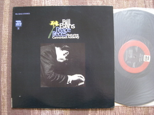 ★BILL EVANS♪PEACE PIECES★feat. Cannonball Adderley★Riverside RS-3042★US orig盤LP★