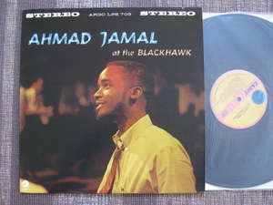 ☆★AHMAD JAMAL♪AT THE BLACKHAWK☆Argo Cadet CA 703☆US盤☆LP★☆