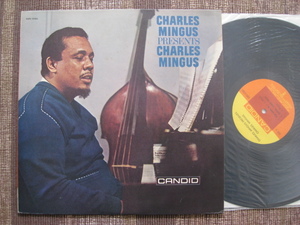 ★♪CHARLES MINGUS PRESENTS CHARLES MINGUS★Eric Dolphy/Ted Curson/etc★CANDID CBSソニー SOPC 57001★LP★