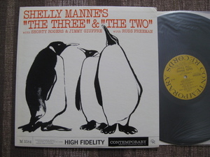 ☆☆SHELLY MANNE♪THE THREE & THE TWO☆Russ Freeman/etc☆Contemporary M3584☆mono☆DG☆US orig盤LP☆1960☆☆