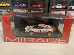 hpi mirage 1/43 ランチア ストラトス HF #14 1977 モンテカルロ