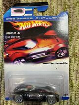 500円スタート！未使用品 1/64 Hot Wheels ESIGNERS HALLENGEシリーズ　GANGSTER GRIN イエロー、レッドブラックDODGE XP-07 3台まとめ売り_画像2