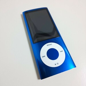 Apple iPod nano A1320 (第 5 世代) 8GB アップル アイポッド ナノ 音楽プレーヤー 青 ブルー