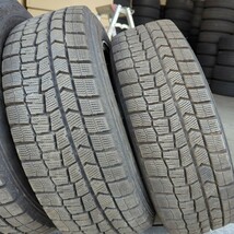 WINTERMAXX 185/60R15・8〜9分山程度アルミ付き4本セット2021年製シエンタなど_画像4