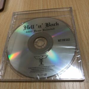 Hell 'n' Back ２００５ Demo Recorded // 中間英明 新品未開封 //