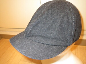 VINTAGE CLOTHES PRIDE MADE 13.5oz ツイル デニムキャップ ハンチングボーイキャップ。