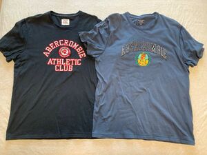 週末値下げ　Abercrombie＆Fitch (アバクロンビー＆フィッチ) Tシャツ　2枚セット