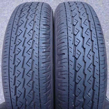 夏4本SET 会社宛 送料無料 145/80R12 80/78 LT ブリヂストン BS K370 2020年製 ハイゼット アトレー スクラム エブリィ サンバー NO,E6255_画像4