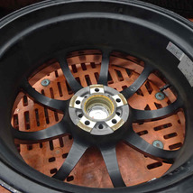 4本SET 会社宛 送料無料 19×8.5J WORK エモーション D9R アルミ 5穴 PCD 114.3mm +45 ハブ径73mm クラウン カムリ セルシオ 特価 NO,Z4476_画像5