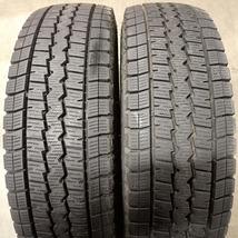 冬4本SET 会社宛 送料無料 195/80R15 107/105 LT ダンロップ WINTER MAXX SV01 2022年製 キャラバン 200系 ハイエース 店頭交換OK NO,E7416_画像4