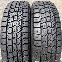 冬4本 会社宛 送料無料 155/70R13×4J 75Q グッドイヤー アイスナビ8 2021年製 バリ溝 アルミ ピクシス エポック ラピュタ ステラ NO,E5594_画像4