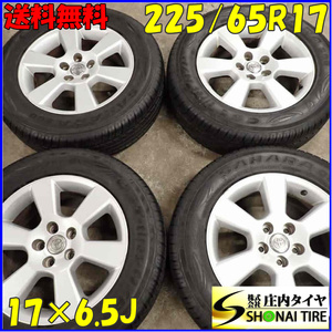 夏4本SET 会社宛 送料無料 225/65R17×6.5J 102H CST SAHARA 900 2021年製 トヨタ純正アルミ ハリアー RAV4 ヴァンガード 特価！NO,E6782