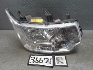 デリカＤ5 DBA-CV4W 右ヘッドライトASSY ローデスト G パワーパッケージ 8人 X24 コイト 100-87918 HID 35671