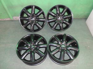 ☆ホイール　MINI　17×7J　+48　PCD100　4H　ブラック　17インチ　4本　☆