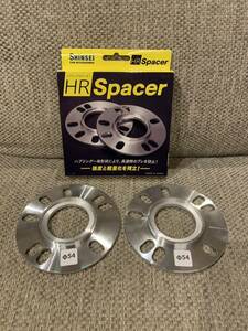 SHINSEI HR Spacer ハブリングスペーサー　4H＆5H 5mm 2枚　ホイールスペーサー スペーサー HRS-554 φ54