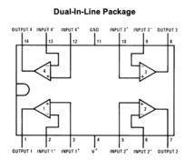 LM324 クワッド・オペアンプ5個セット 4チャンネル & 100dBの高利得 高性能・低コスト _画像3