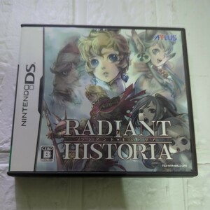 空箱取扱説明書付【DS】 ラジアントヒストリア （RADIANT HISTORIA）