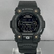 極美品 G-SHOCK GW-7900B-1JF タフソーラー 電波受信 電波ソーラー マルチバンド6 ブラック 反転液晶 タイドグラフ/ムーンデータ 月齢表示_画像5