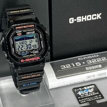 未使用同様極美品 箱説タグ付G-SHOCK GWX-5600-1JF G-LIDE Gライド タフソーラー電波受信 電波ソーラー マルチバンド6 ブラック 月齢表示_画像2