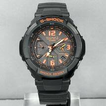 美品G-SHOCK GW-3000B-1AJF グラビティマスター スカイコックピット タフソーラー 電波受信 電波ソーラー マルチバンド6 オレンジ ブラック_画像5