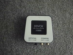 【中古】I-O DATA USB オーディオ インターフェース DDVOX ◆ アイオー 光 同軸 デジタル 出入力【動作確認】