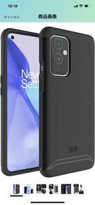 c74 TUDIA OnePlus 9 5G ケース、「マージ」米軍MIL規格 2層保護 耐衝撃性超薄型ハードTPU保護ケース OnePlus 9 5G -マットブラック